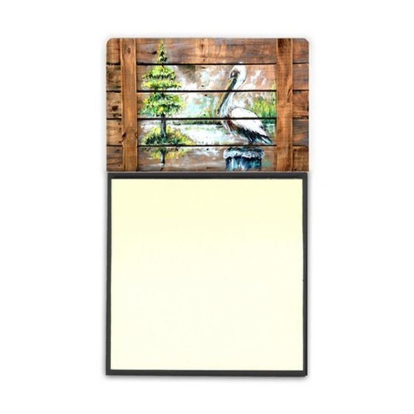 Summer by the Lake White Pelican Sticky Note Holder, Teachers Aid, Mfr#: TE733125